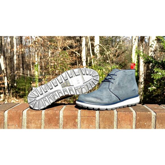 NWT SWIMS Men\'s Motion Chukka Boots Color Navy Men’s Size 8 / $258 Retail main image 9